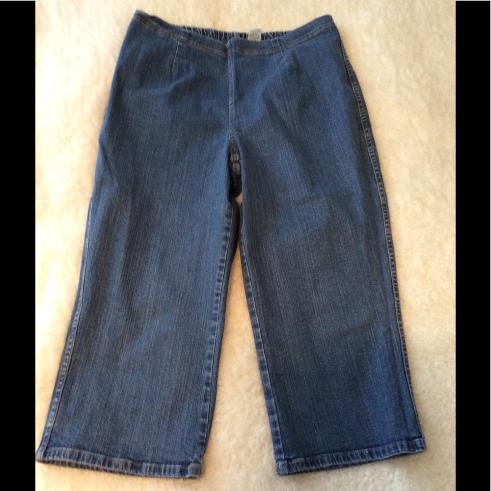 White stag women’s plus size capris jean